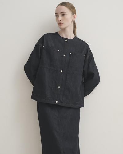 完売品 セオリーリュクス FLONEN FLOWノーカラージャケット 洗える About Flow | Theory luxe（セオリーリュクス）公式通販サイト
